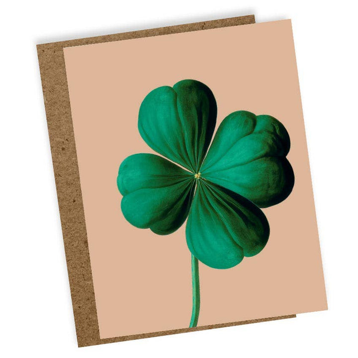 30x40 - Mini Biglietto d'Auguri Quadrifoglio