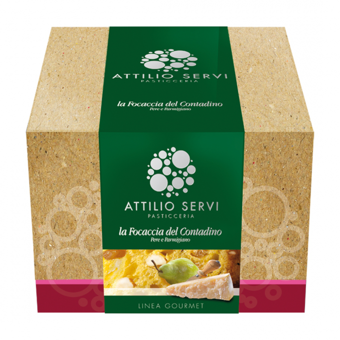 Attilio Servi - Focaccia Parmigiano e Pere