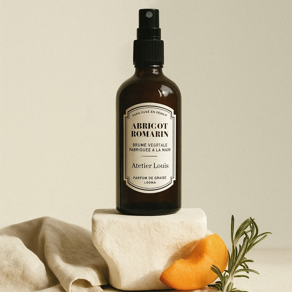 Atelier Louis -  Spray Vegetale per Ambiente Albicocca & Rosmarino 100ml