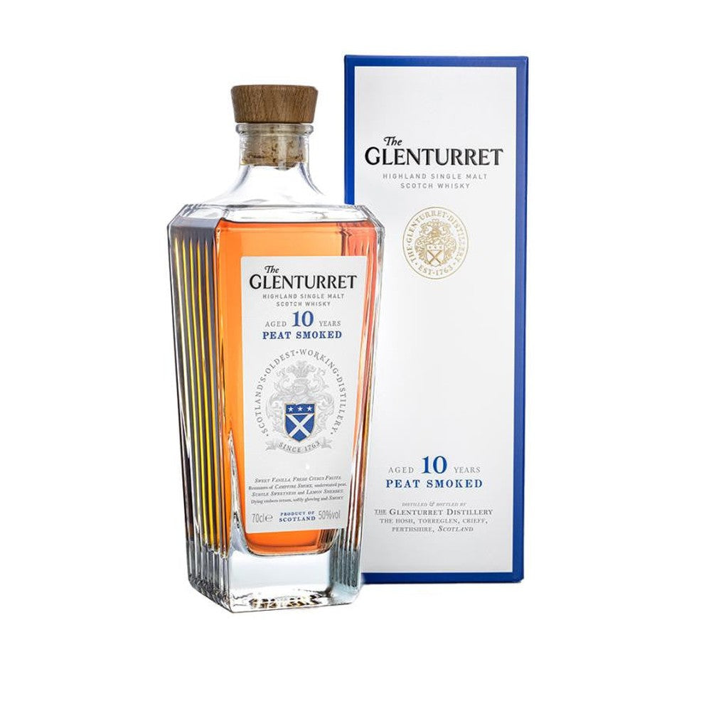 Glenturret - Scotch Whisky Single Malt 10 YO Peat Smoke