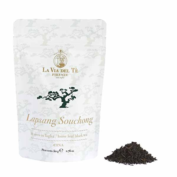 La Via del Tè - Tè Nero Affumicato Lapsang Souchong Sfuso in Doypack