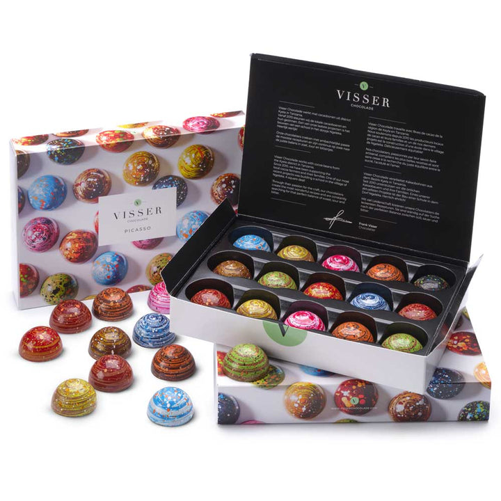 Visser - Praline di Cioccolato "Picasso" Assortite 300g