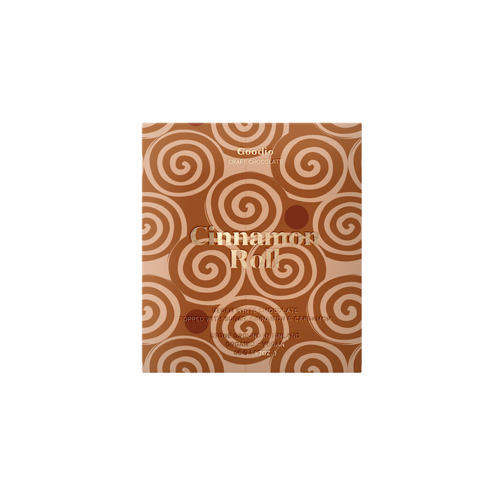 Goodio Chocolate - Cioccolato Vegano al Cinnamon Roll