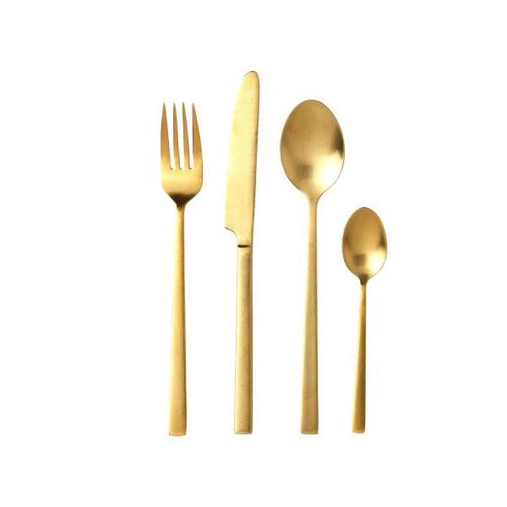 Bitz - Set di Posate Oro 16 pz