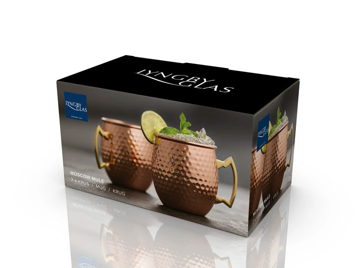 Lyngby Glas - Set di Bicchieri da Moscow Mule 2pz