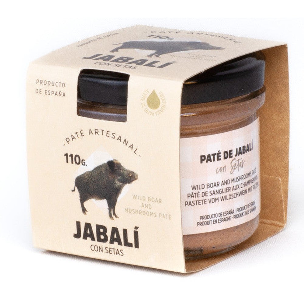 Patè di cinghiale ai funghi