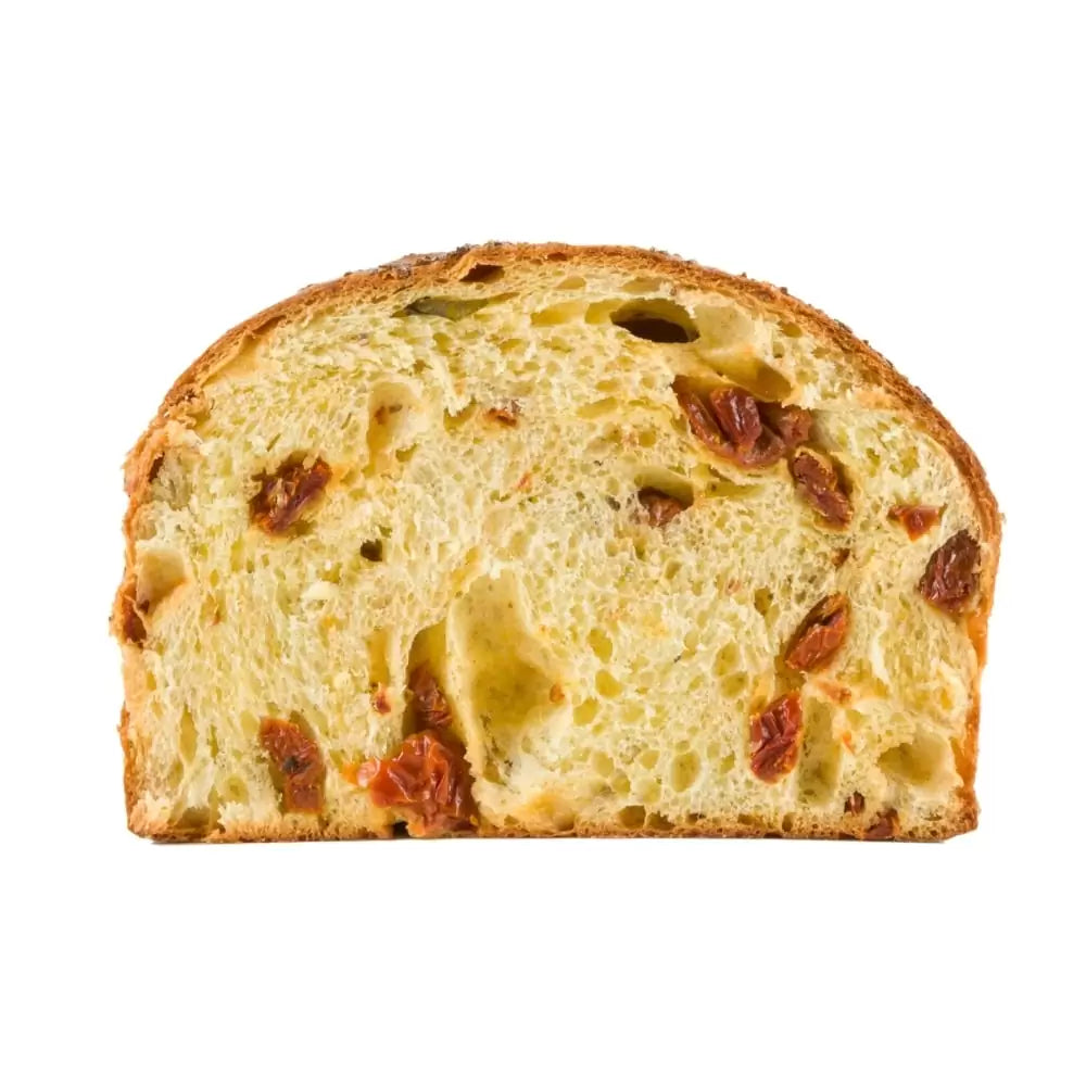 Fratelli Sicilia | Panettone Salato Pomodori secchi e Basilico | Natale 2023