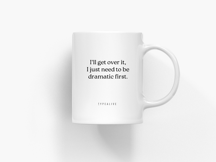 Typealive - Tazza in ceramica "Drammatico"