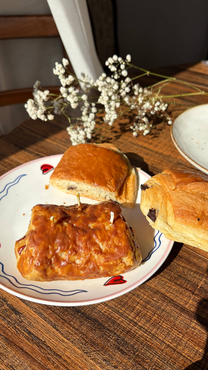 Leman Candle - Candela Pain au Chocolat Profumata al Cioccolato