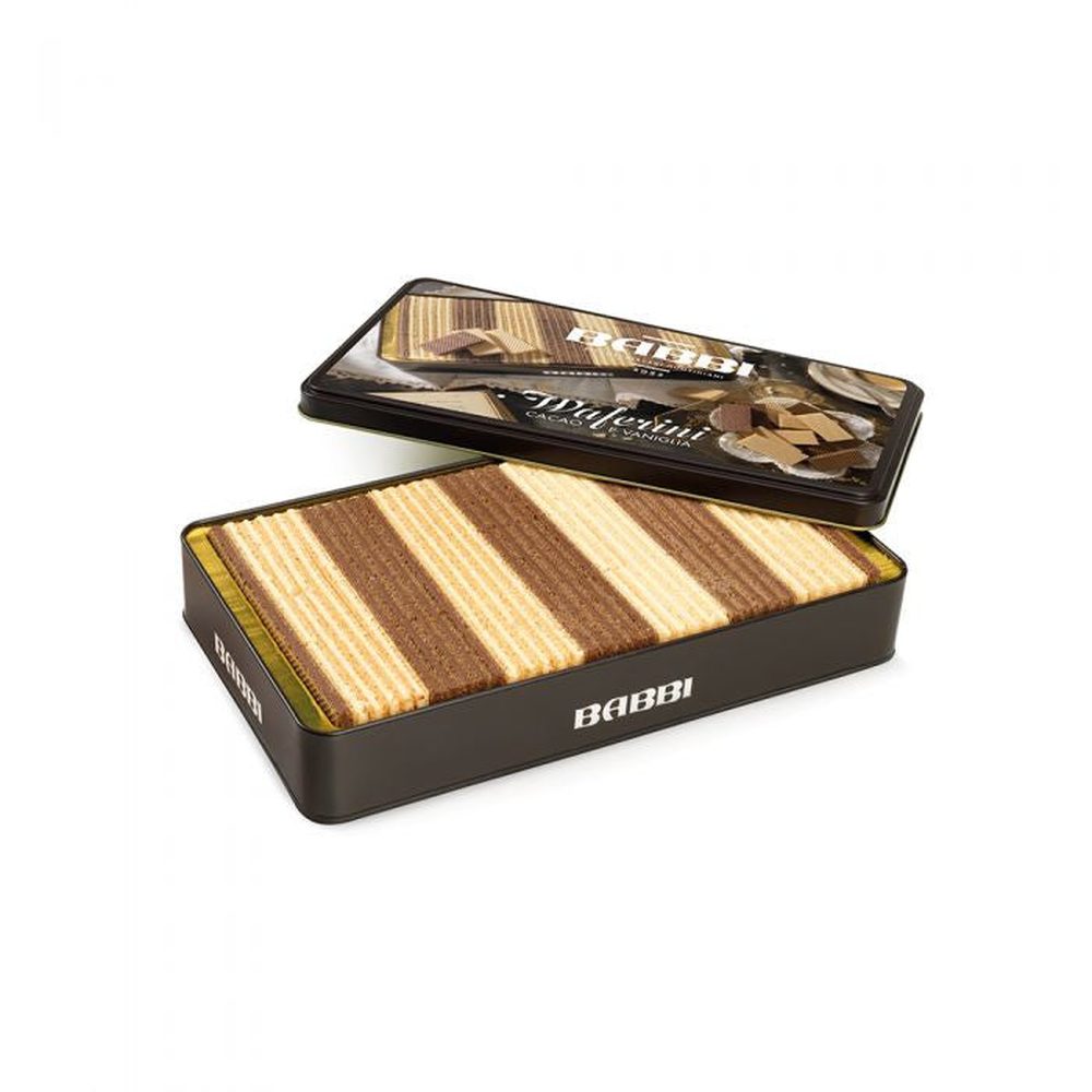 Babbi | Waferini Cacao e Vaniglia | Dolci Italiani