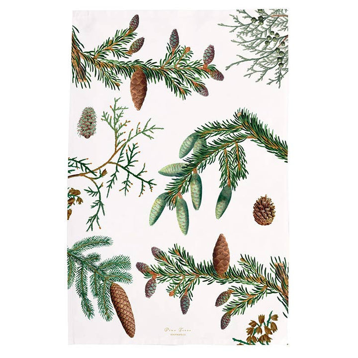 Koustrupco - Strofinaccio Pini in Cotone 100% Organico
