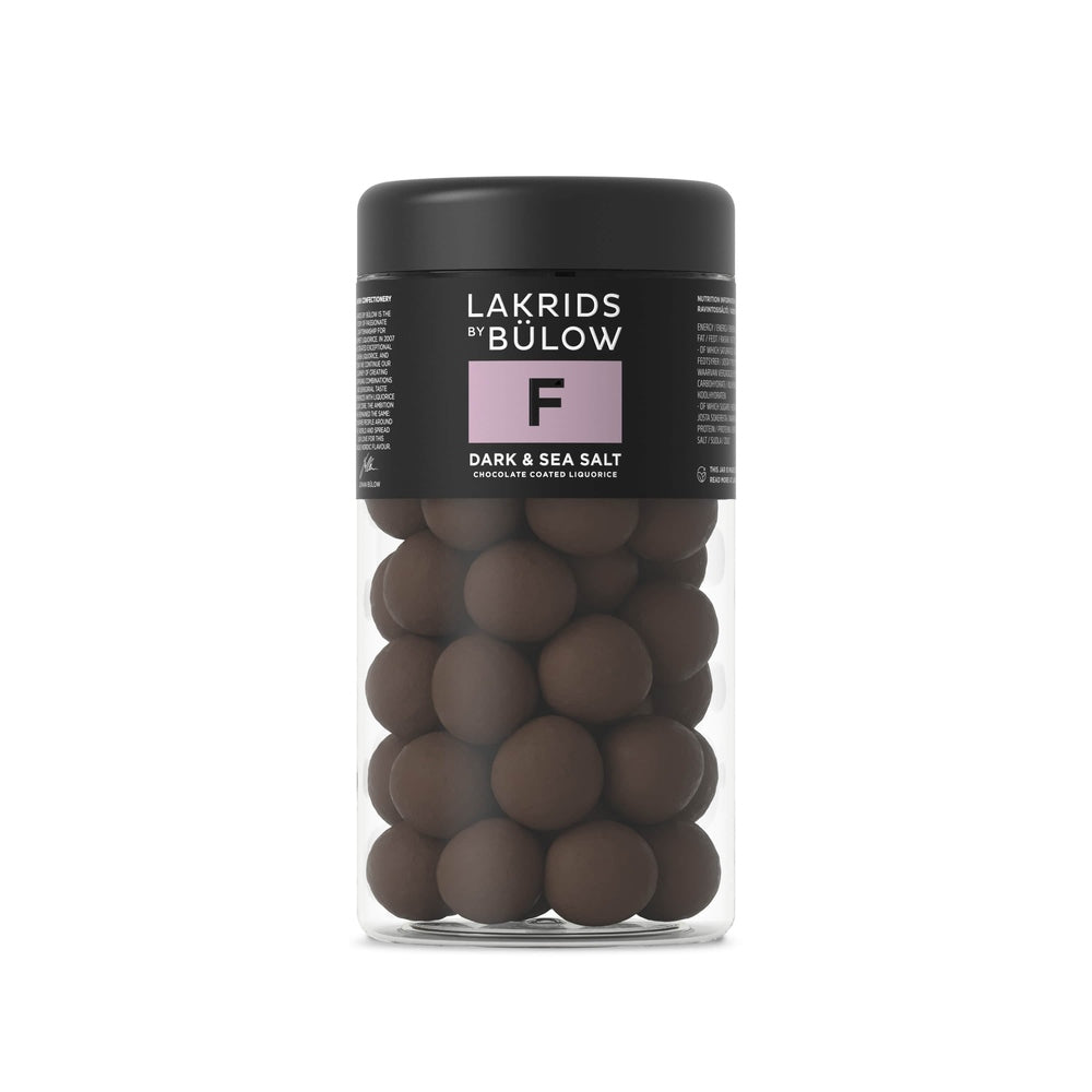 Lakrids F - Cioccolato Dark e Sale 295g