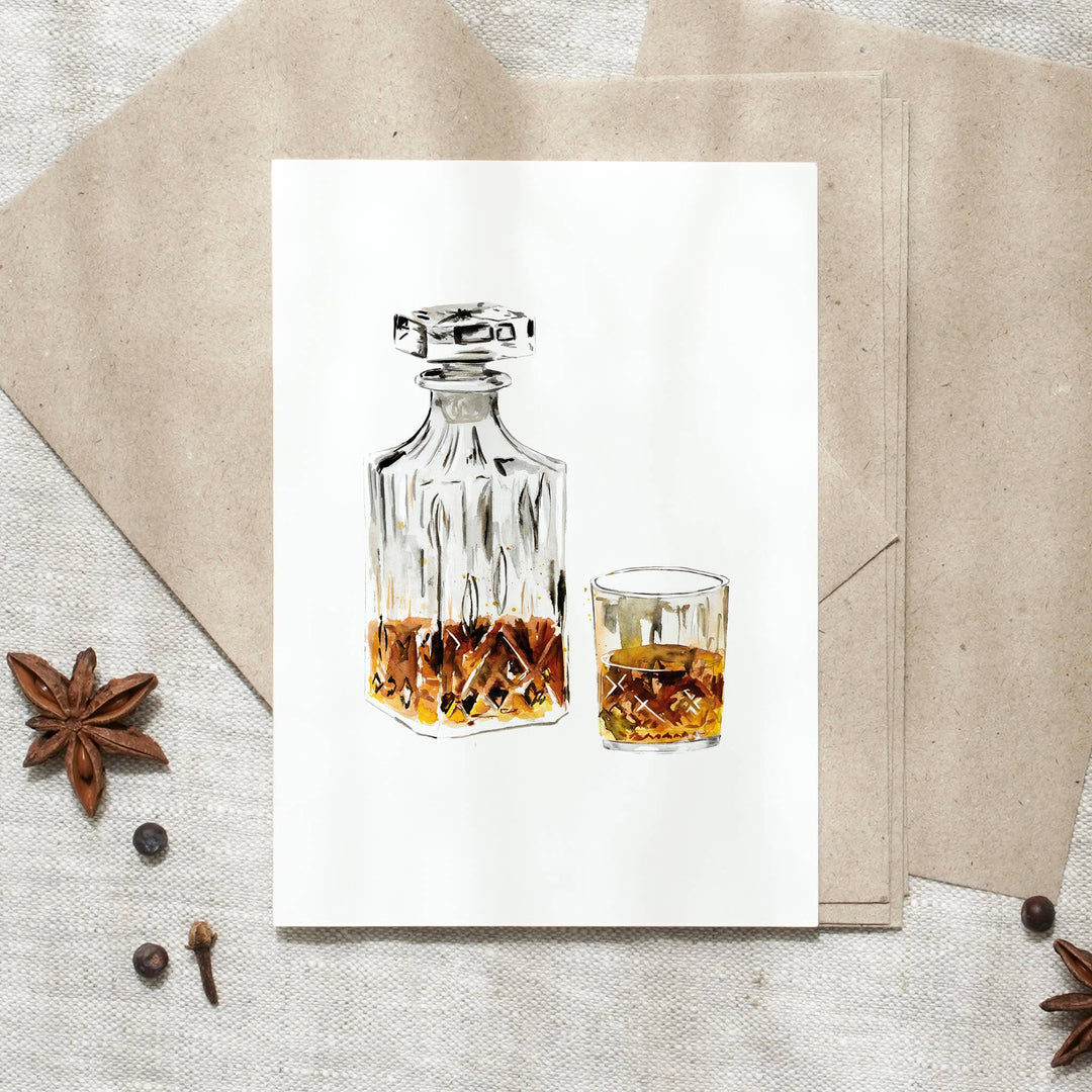 Leo La Douce - Cartolina "Whisky"