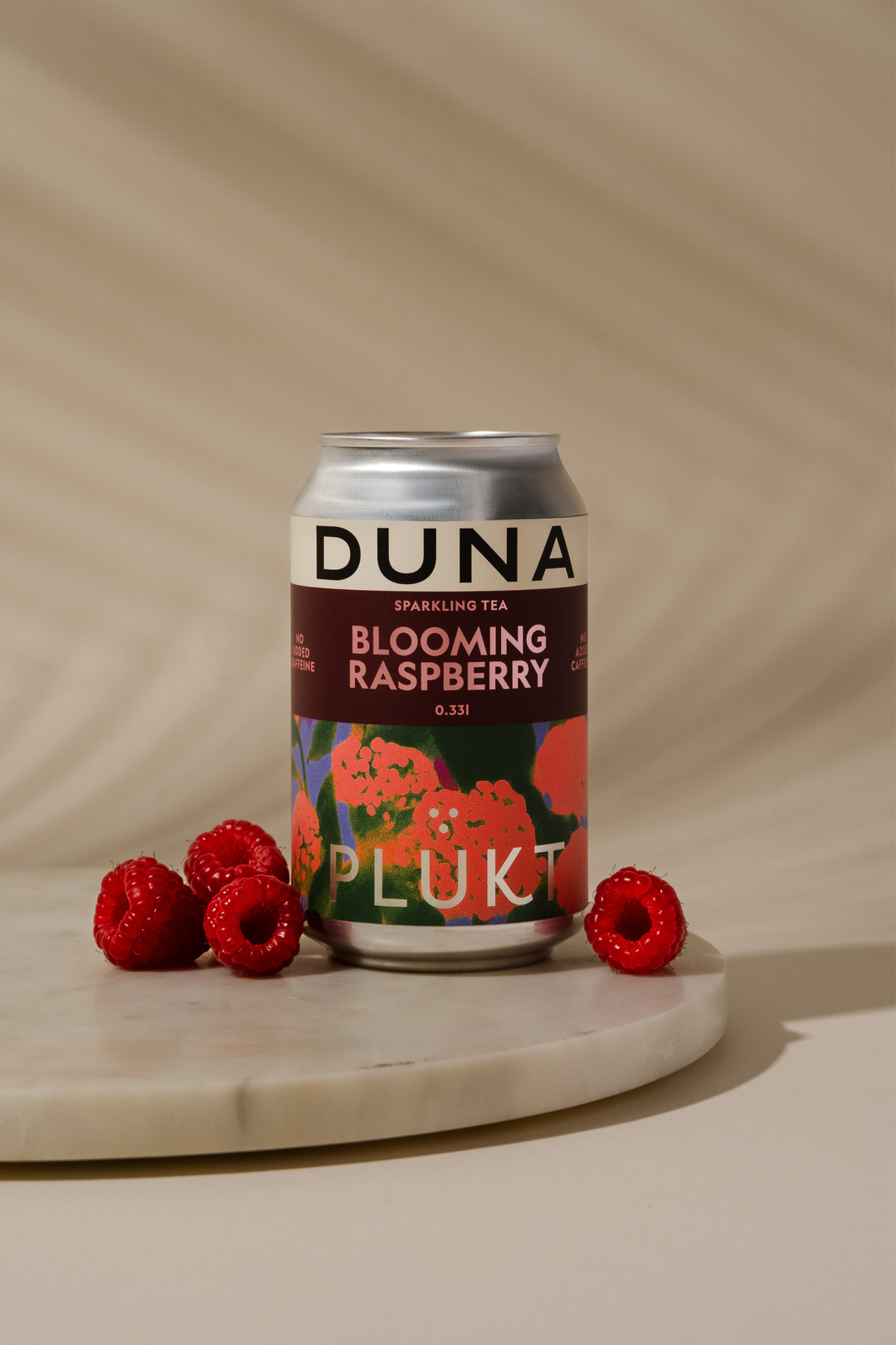 Plūkt - Tè Frizzante Floreale al Lampone
