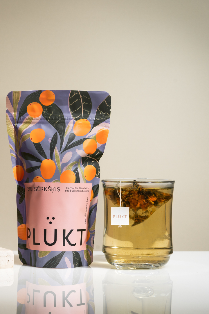 Plūkt - Tisana alle bacche Olivello spinoso in Filtri in Doypack