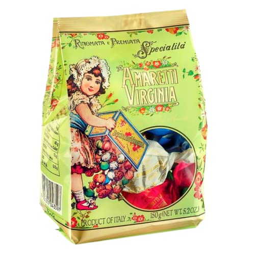 Amaretti Virginia - Amaretti Colorati Linea Classica in Sacchetto 150g