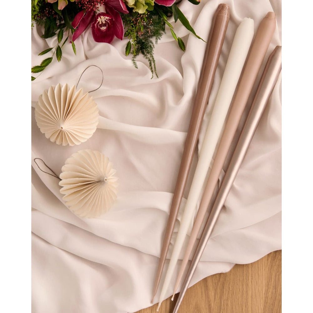 Ester & Erik - Candela Taper 32cm Ice Latte 1pz
