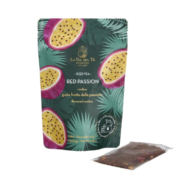 La Via del Tè - Rooibos e Frutti Esotici - Tè a Freddo 6 Filtri