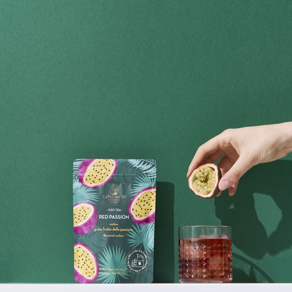 La Via del Tè - Rooibos e Frutti Esotici - Tè a Freddo 6 Filtri