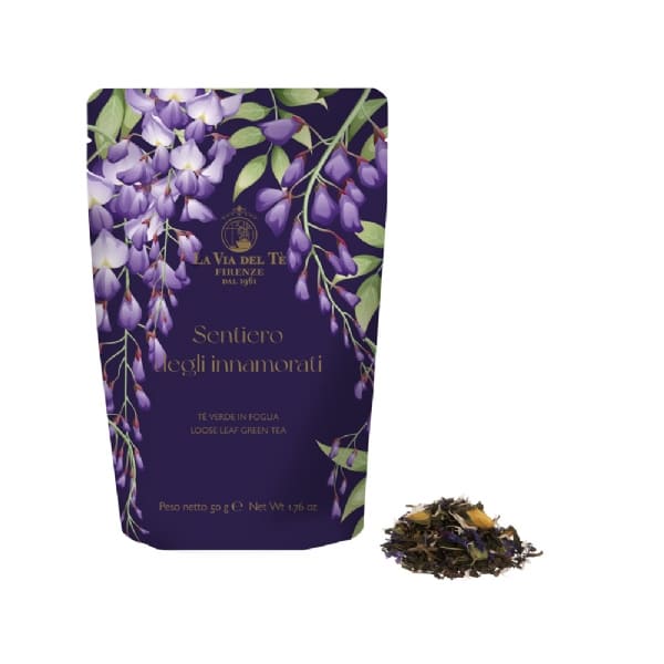 La Via del Tè - Tè Verde Sentiero degli Innamorati Sfuso in Doypack 50g
