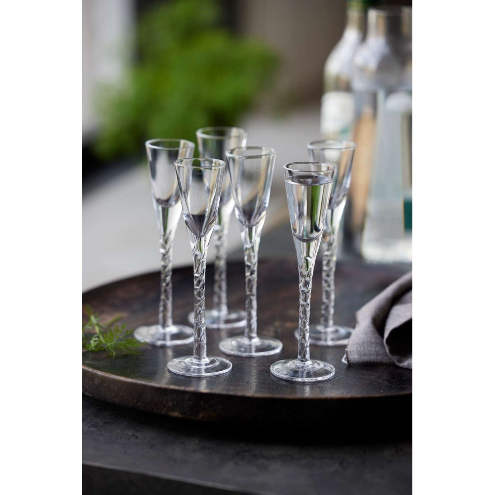 Lyngby Glas - Set di Bicchieri Liquore in Vetro 6pz