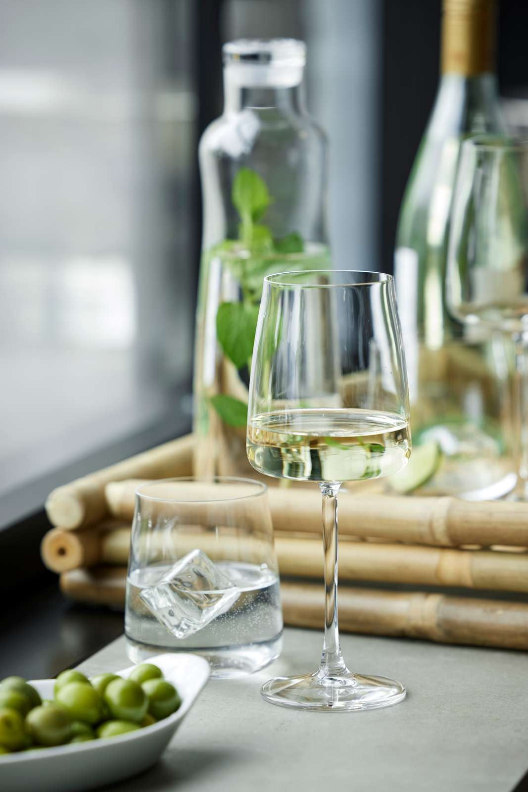 Lyngby Glas - Set di Calici da Vino Bianco Made in Italy 4pz