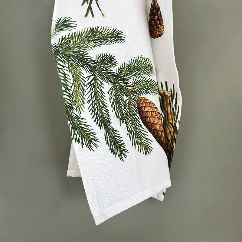 Koustrupco - Strofinaccio Pini in Cotone 100% Organico