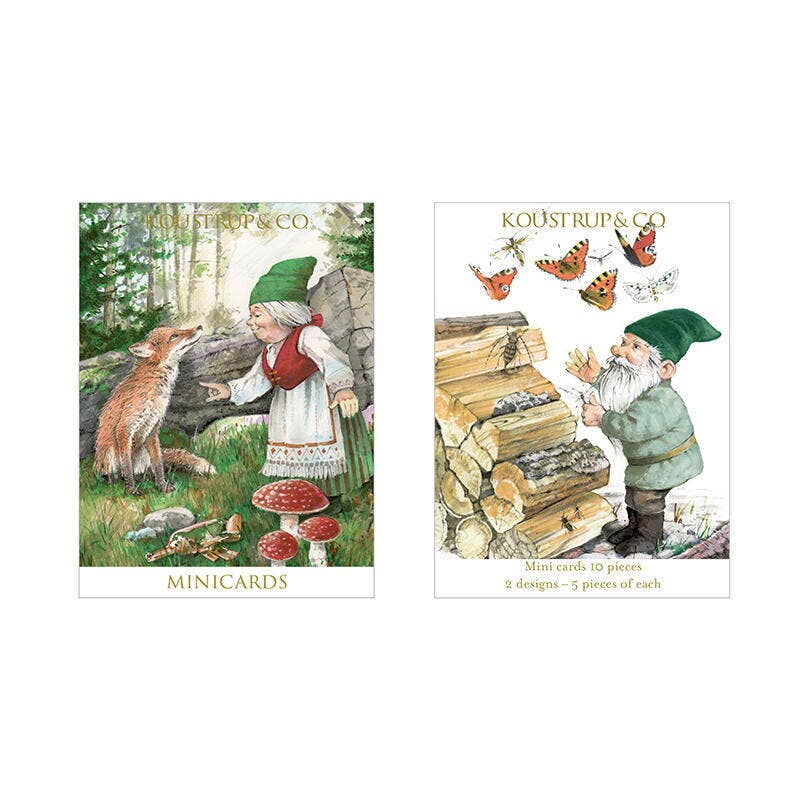 Koustrupco - Minicard Natalizie "Forrest Elfs"