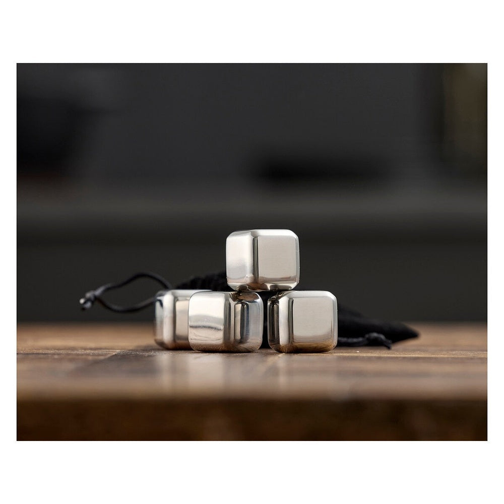Funktion - Cubetti di Ghiaccio in Acciaio Riutilizzabili