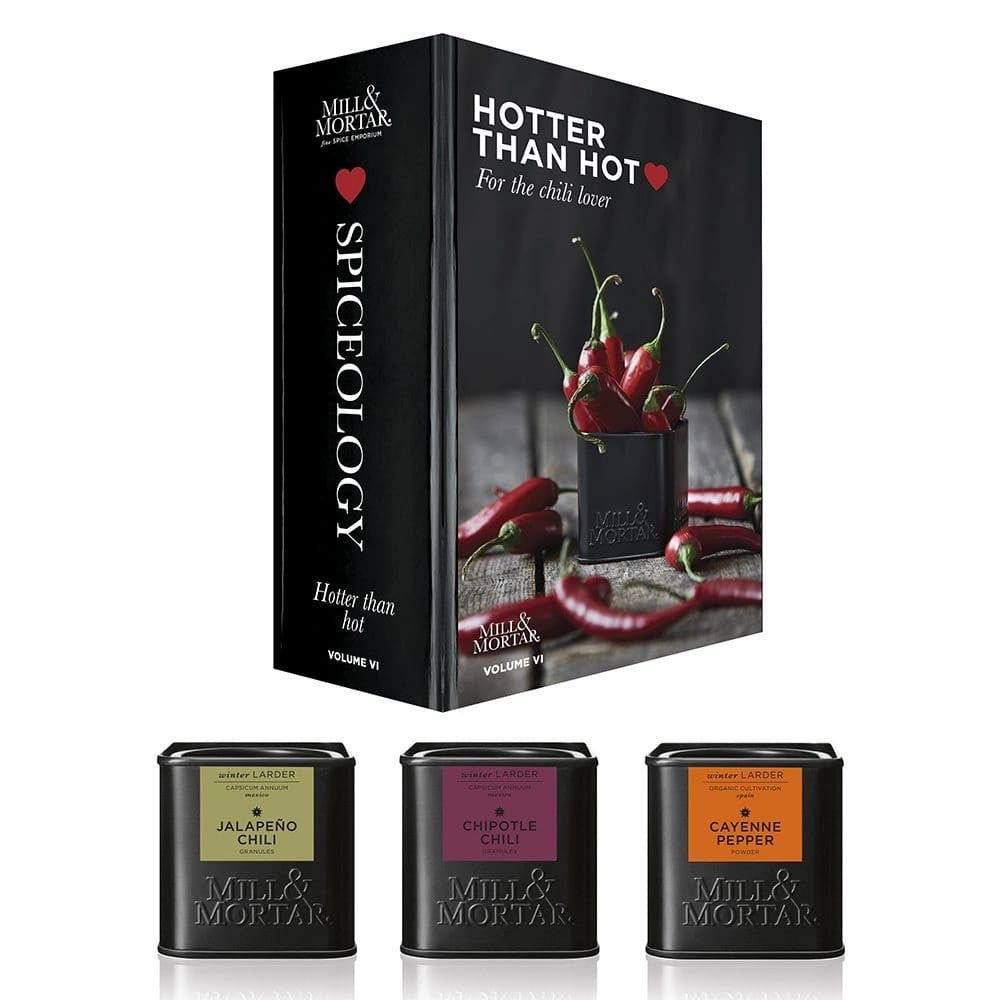 Set peperoncino in latta di Mill & Mortar