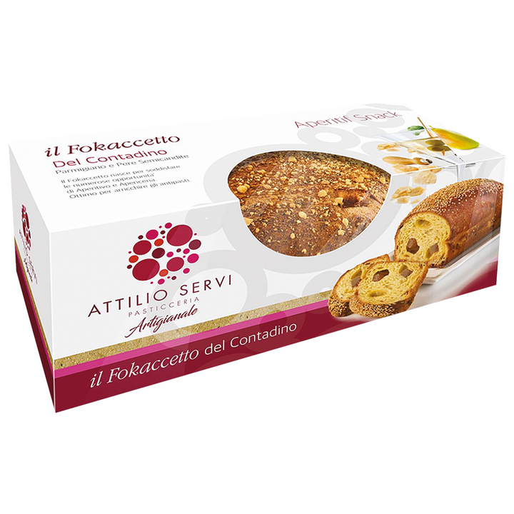Attilio Servi - Focaccia Parmigiano e Pere