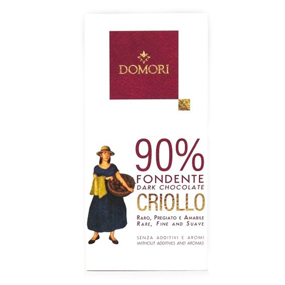 Domori Tavoletta Cioccolato Criollo 90%