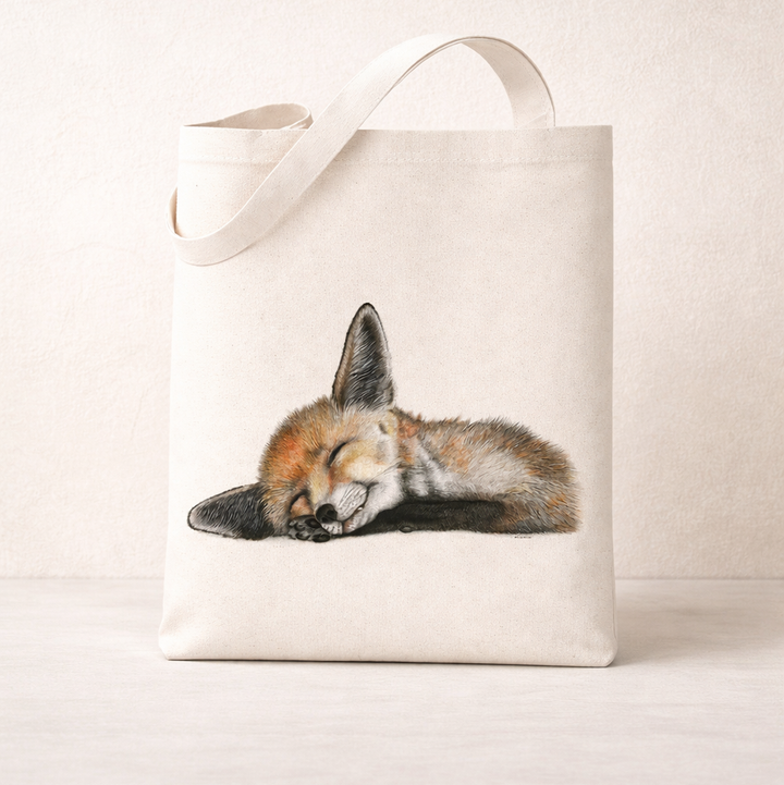 Charlotte Nicolin - Borsa Di Tela "Felix la Volpe"