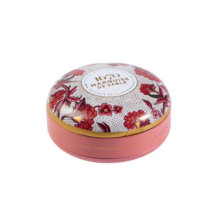 La Sablesienne - Scatola Regalo Biscotti Sablè "Rêverie Fleurie" 175g