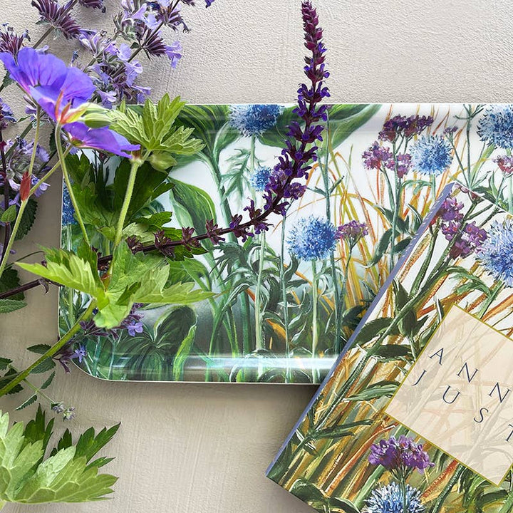 Koustrupco - Vassoio Rettangolare Fiori di Anne Just