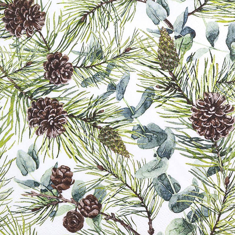 Home Fashion - Tovaglioli Natalizi in Carta "Pino"