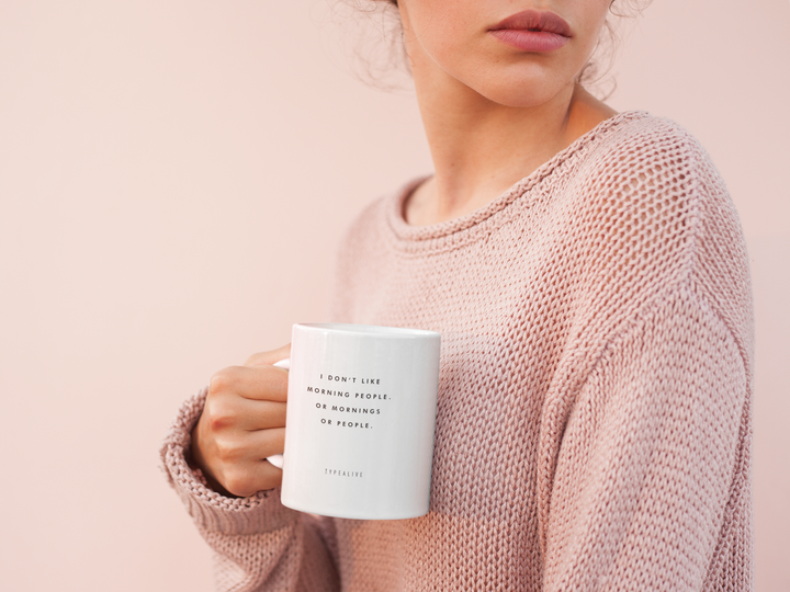 Typealive - Tazza in Ceramica "Morning People"