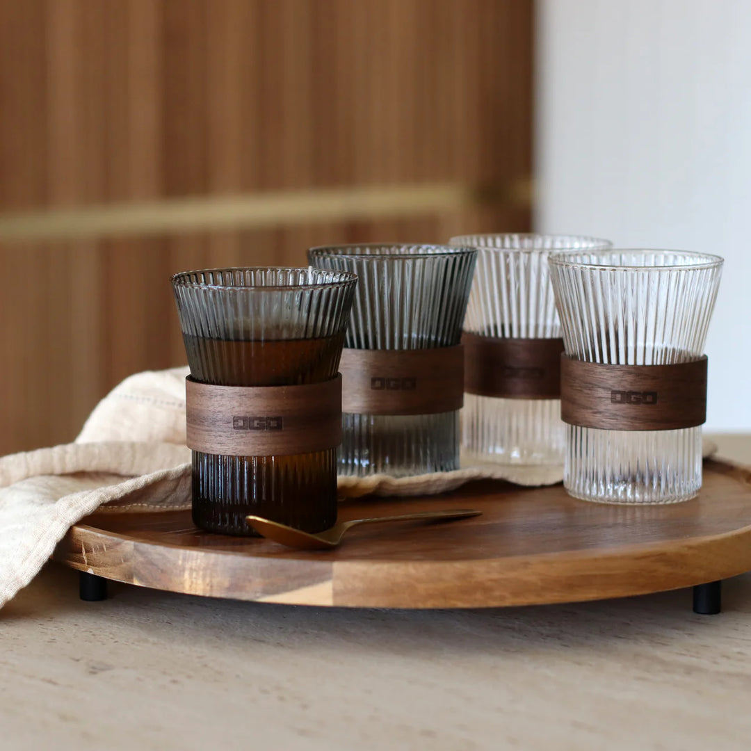 Ogo Living - Set 2 Tazze in Vetro Borosilicato"Karl"