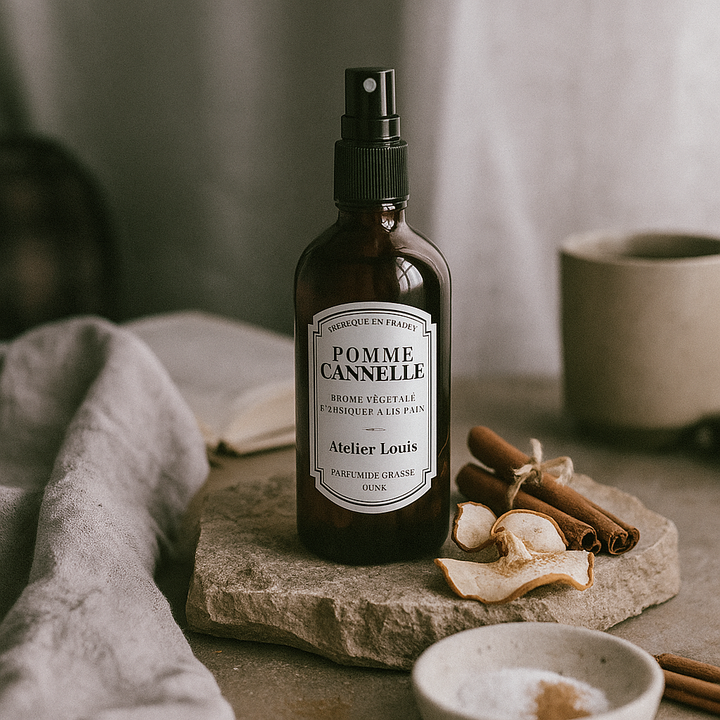 Atelier Louis - Spray Vegetale per Ambiente Mela & Cannella 100ml