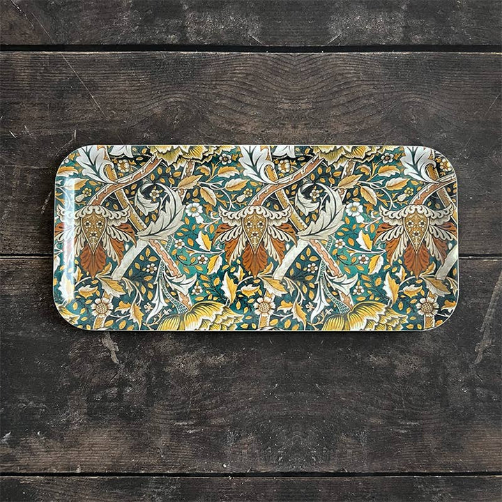 Koustrupco - Vassoio Rettangolare Verde "Windrush" by William Morris