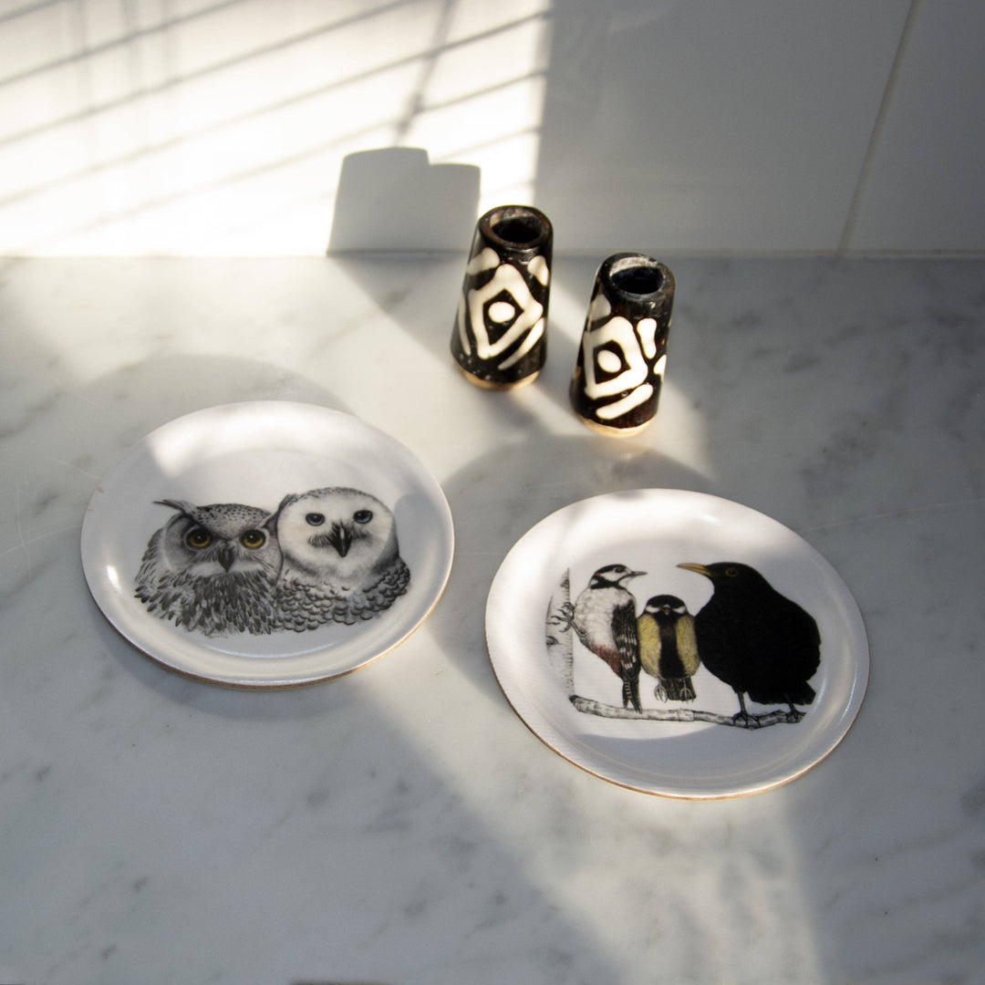 Charlotte Nicolin - Vassoio Mini "Gufo &amp; Civetta"