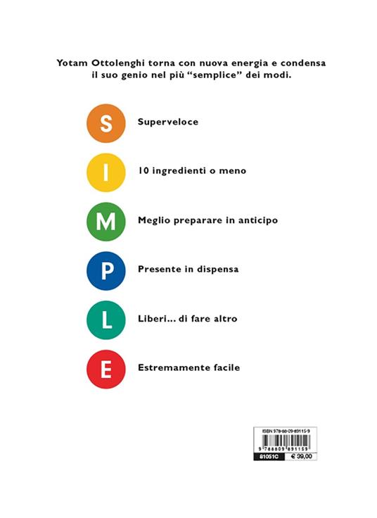 Giunti - Simple di Yotam Ottolenghi