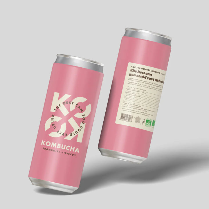 KOKO Kombucha Lampone e Ibisco 33cl
