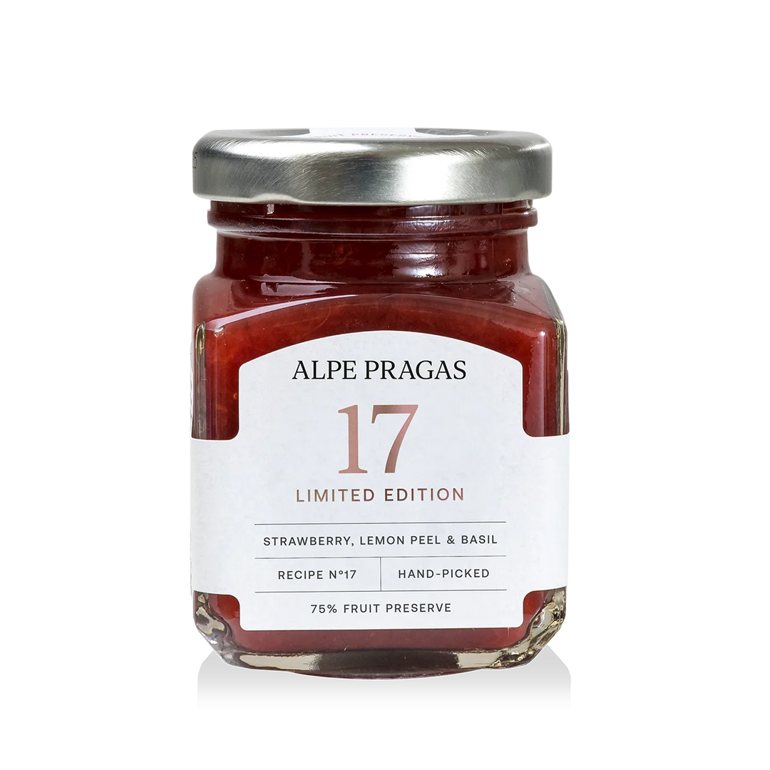 Alpe Pragas - Composta Limited Edition Fragola, Limone e Basilico 220g