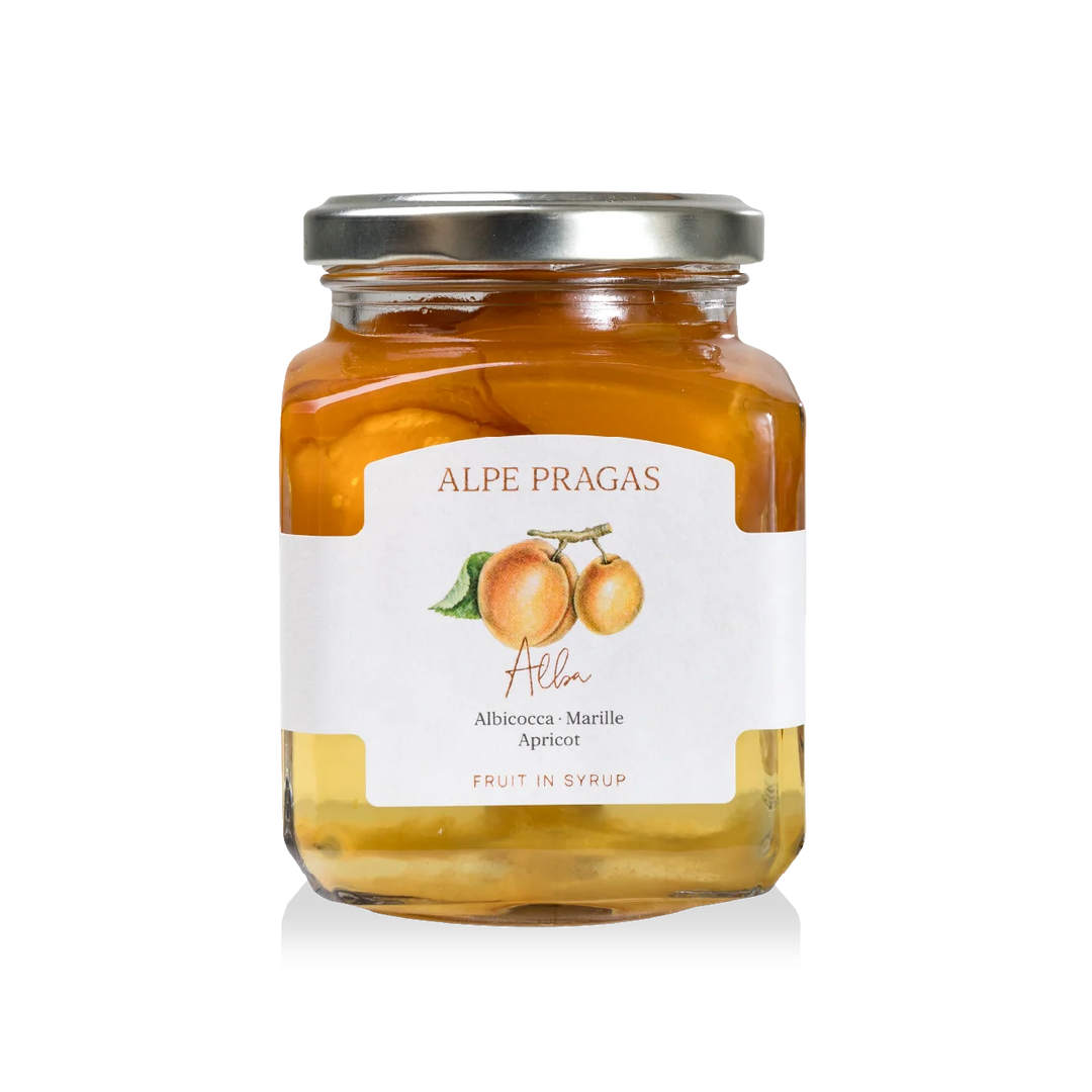 Alpe Pragas -  Albicocca Sotto Sciroppo 340g
