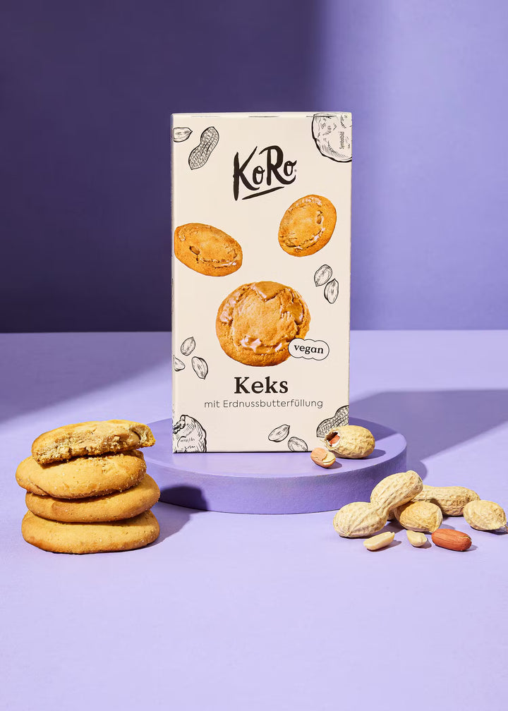 Koro - Biscotti ripieni al Burro d'Arachidi