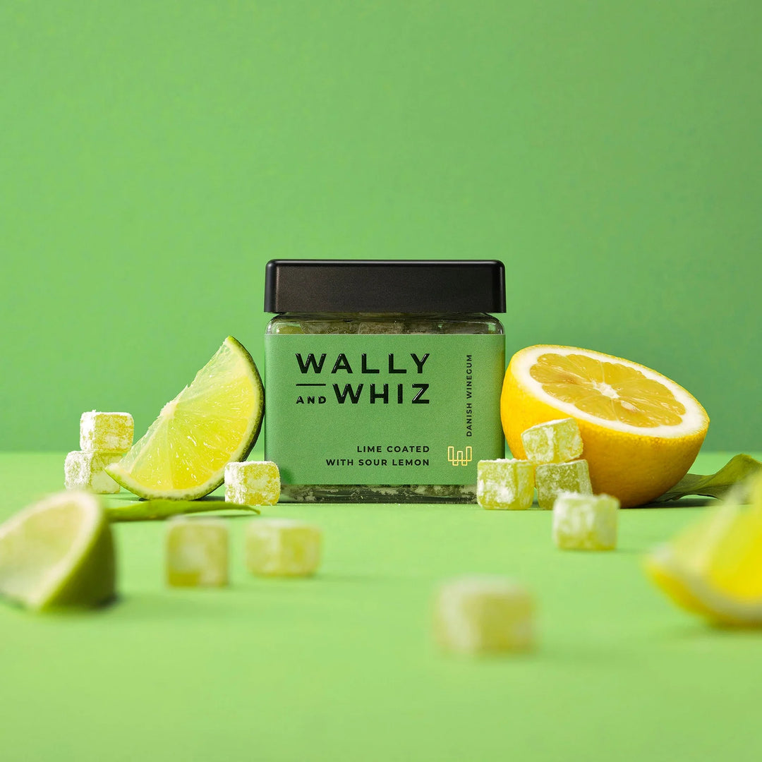 Wally &amp; Whiz Gelatine al Lime con Limone Acidulo 140g