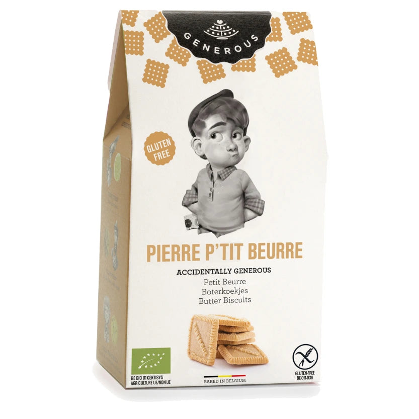 Generous Bakery - Biscotti SENZA GLUTINE Petit Beurre