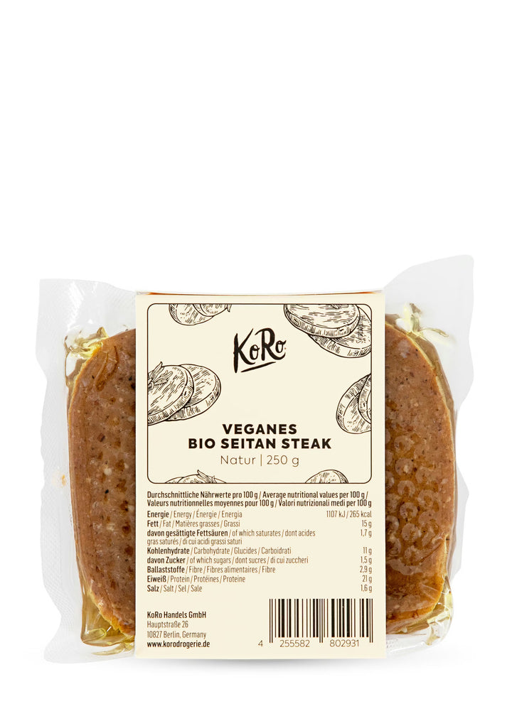 KoRo - Bistecca di Seitan BIO 250g