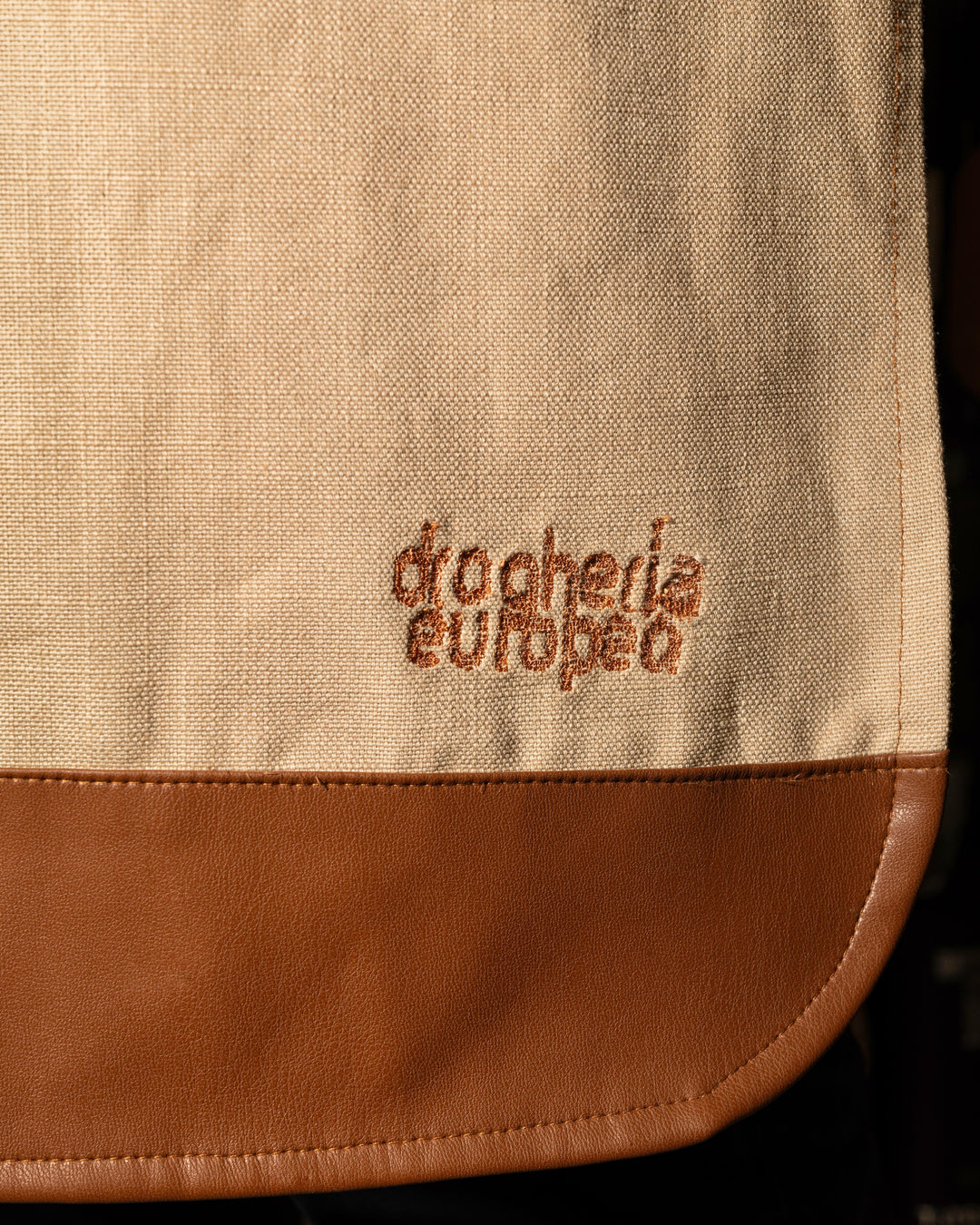 Drogheria Europea® - Grembiule da Cucina Sabbia/Cuoio